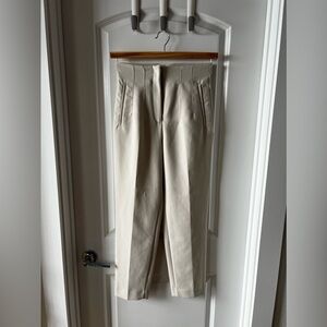 Zara high waisted trousers